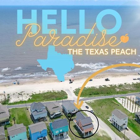Spring Break Specials! Front Row Views - Tiki Bar - Playground Villa Bolivar Peninsula Exterior foto