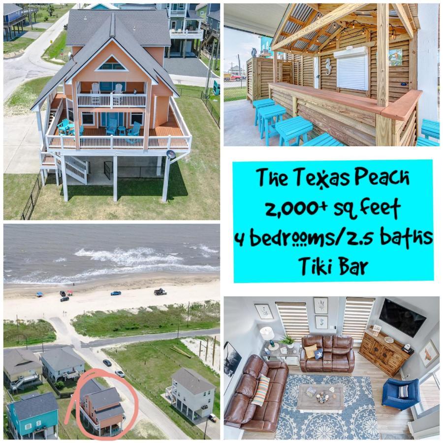Spring Break Specials! Front Row Views - Tiki Bar - Playground Villa Bolivar Peninsula Exterior foto